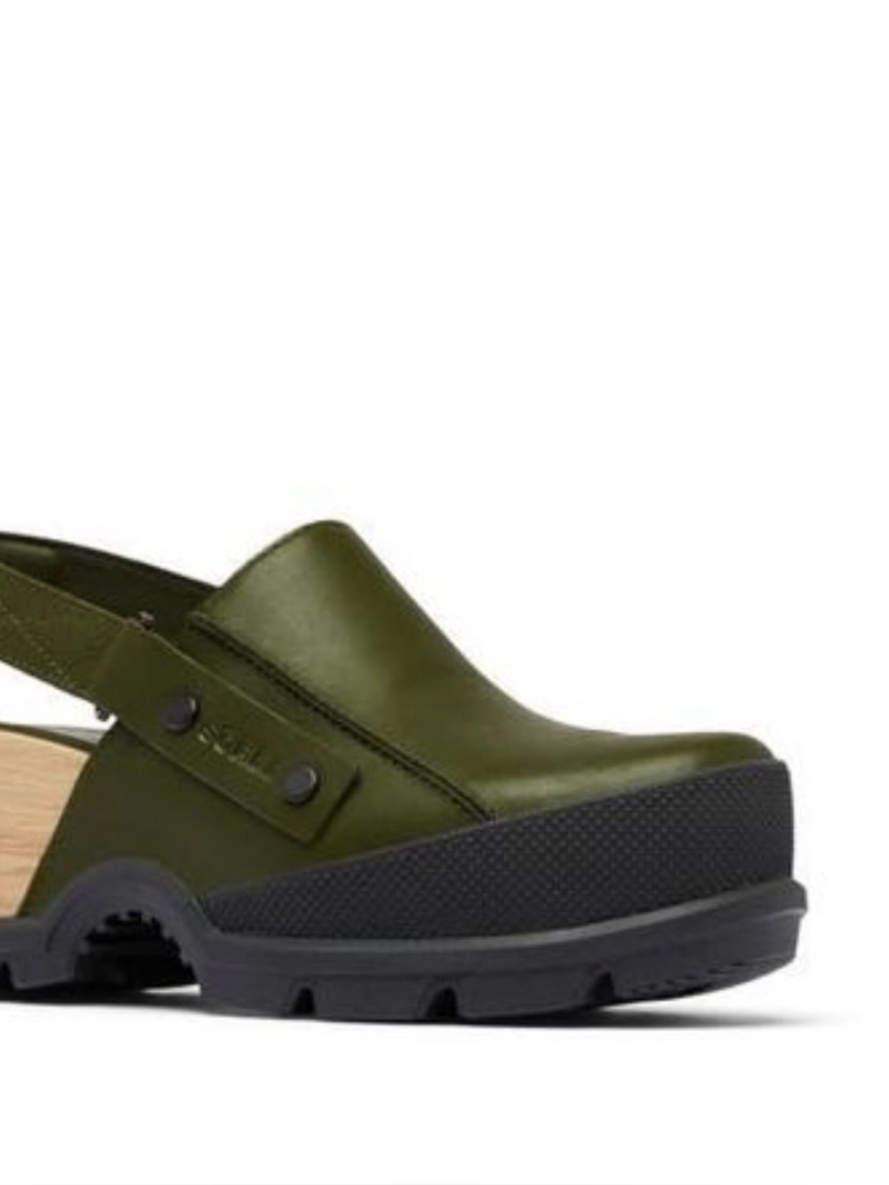 Sorel Roam'N Clog™ Rbr Utility Green & Black Sz 12 with Box - Picture 2 of 13